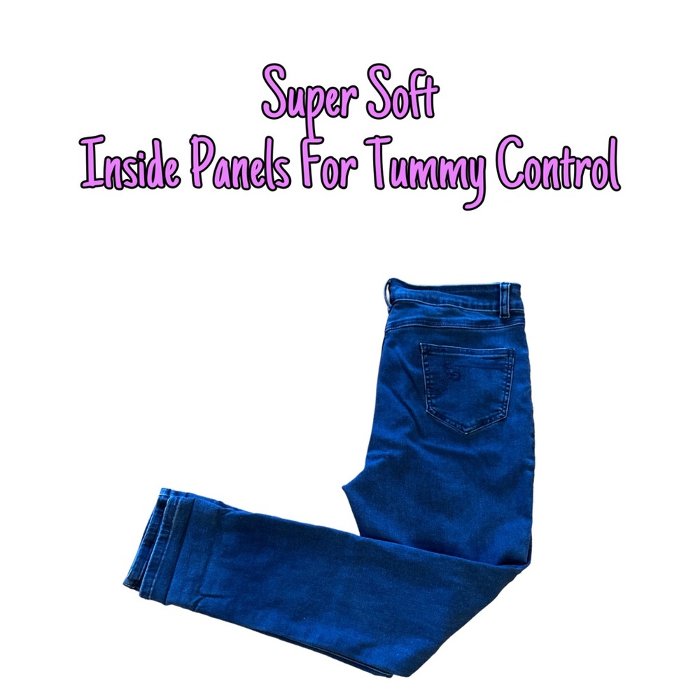 Excellent Condition Women With Control “My Wonderful Denim Collection” Size 12 - Picture 3 of 5